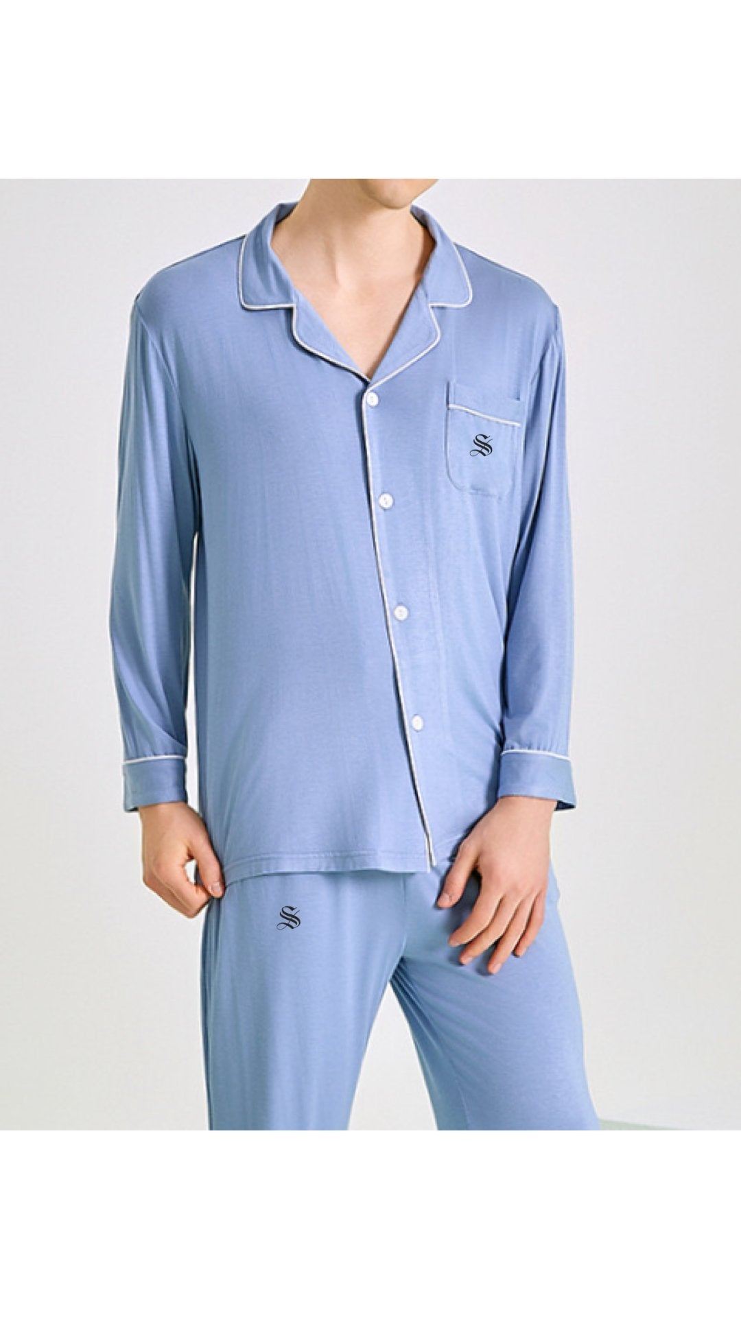 PJM - Pajamas Complete set for Men - Sarman Fashion - Wholesale Clothing Fashion Brand for Men from Canada