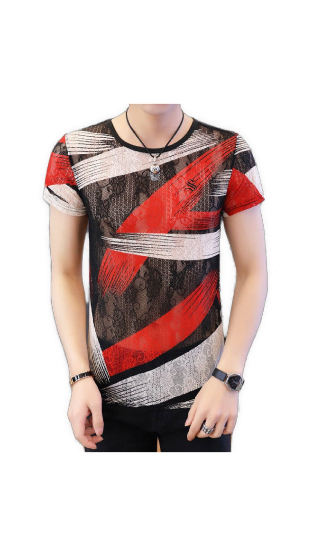 POJ 15 - T-Shirt for Men - Sarman Fashion - Wholesale Clothing Fashion Brand for Men from Canada