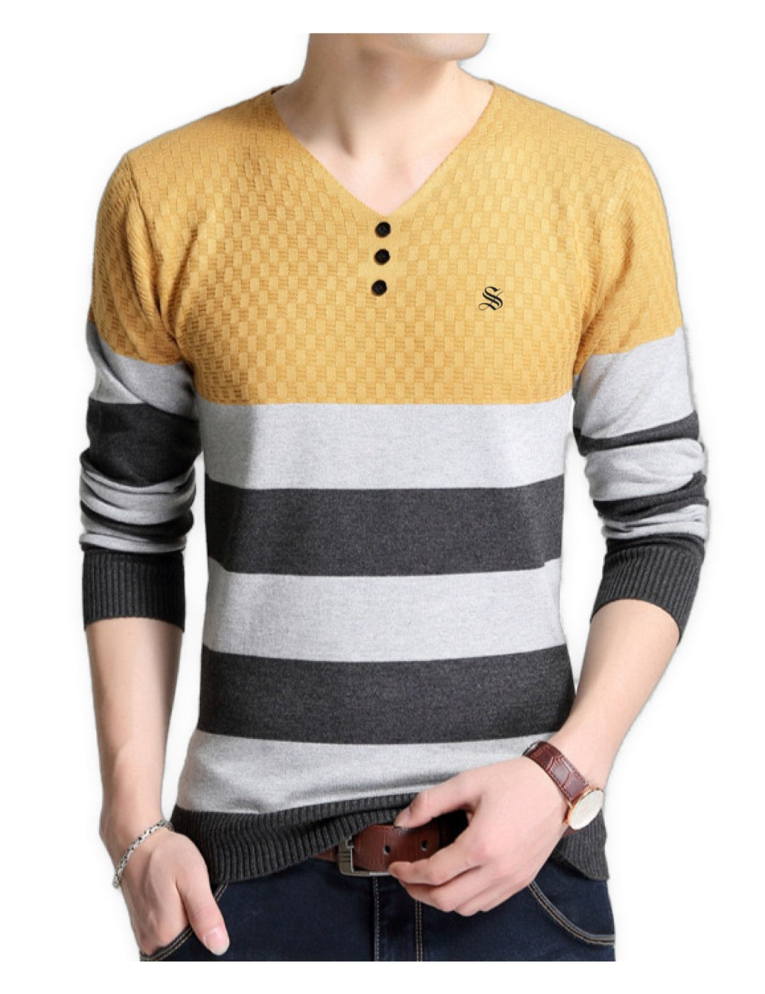 POOP - Sweater for Men - Sarman Fashion - Wholesale Clothing Fashion Brand for Men from Canada