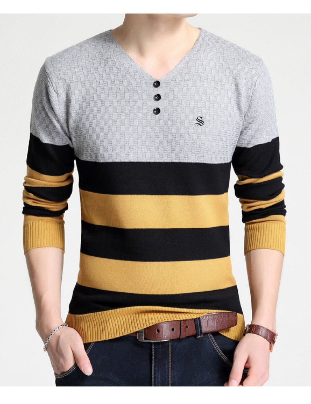 POOP - Sweater for Men - Sarman Fashion - Wholesale Clothing Fashion Brand for Men from Canada