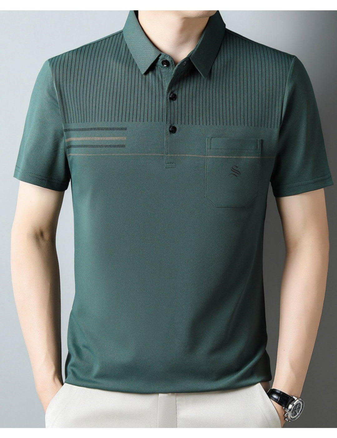 Purulza - Polo Shirt for Men - Sarman Fashion - Wholesale Clothing Fashion Brand for Men from Canada