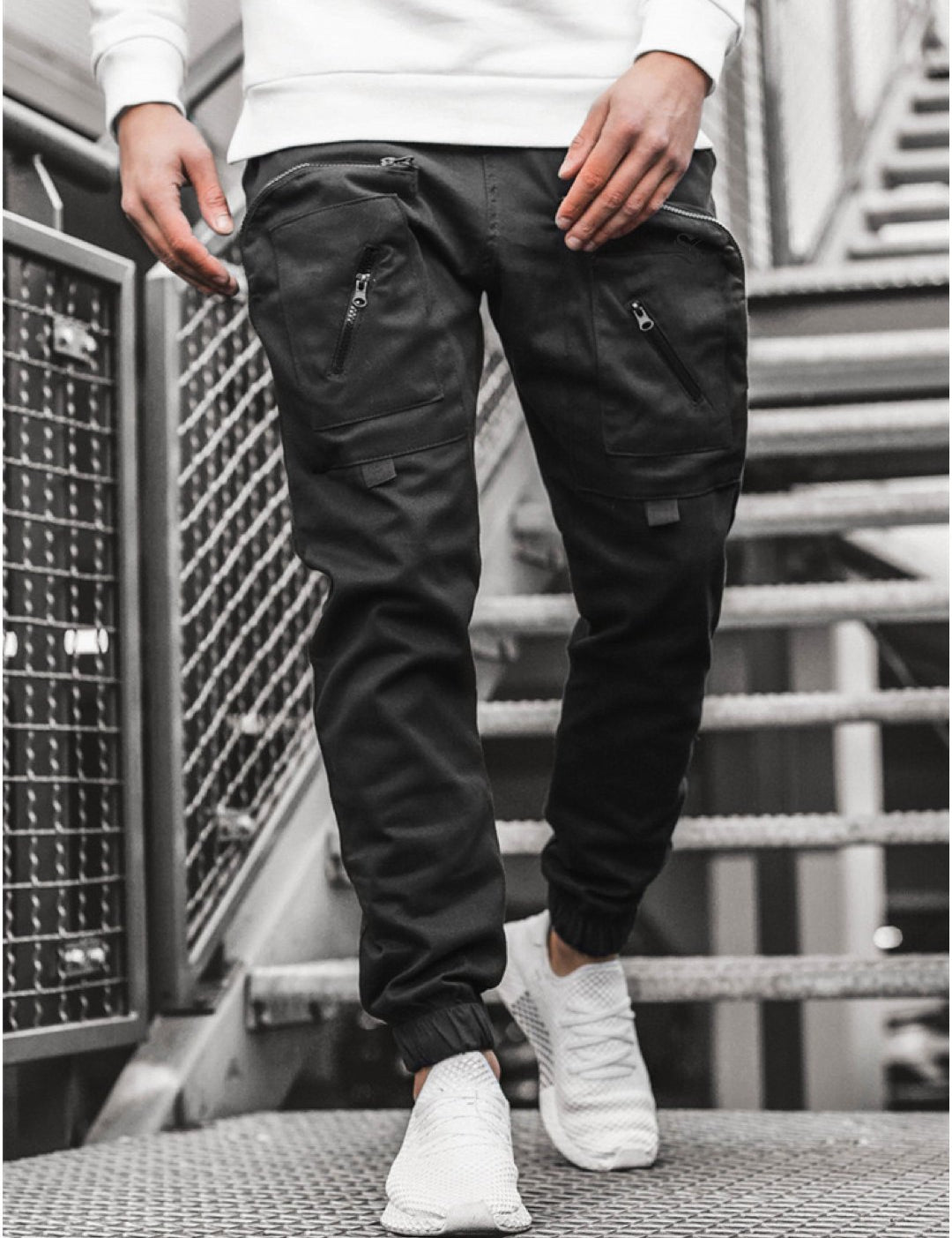 Qaban 5 - Cargo Pants for Men - Sarman Fashion - Wholesale Clothing Fashion Brand for Men from Canada