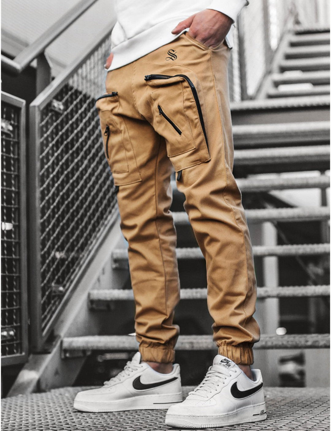 Qaban 5 - Cargo Pants for Men - Sarman Fashion - Wholesale Clothing Fashion Brand for Men from Canada