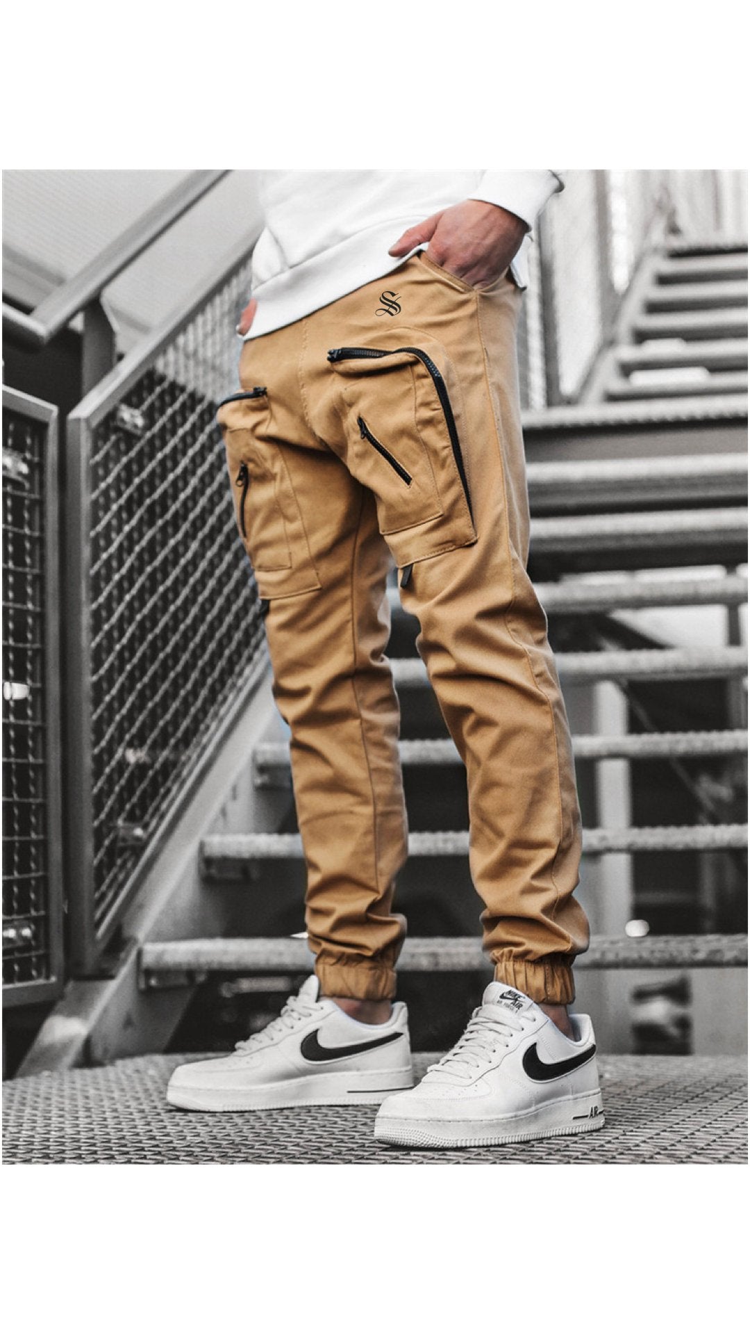 Qaban 5 - Cargo Pants for Men - Sarman Fashion - Wholesale Clothing Fashion Brand for Men from Canada