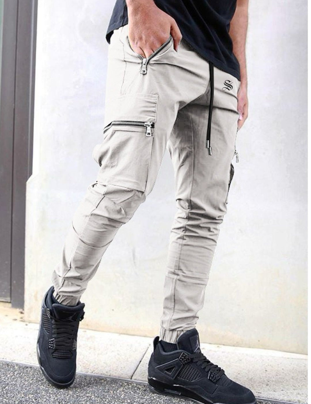 Qaban 6 - Cargo Pants for Men - Sarman Fashion - Wholesale Clothing Fashion Brand for Men from Canada