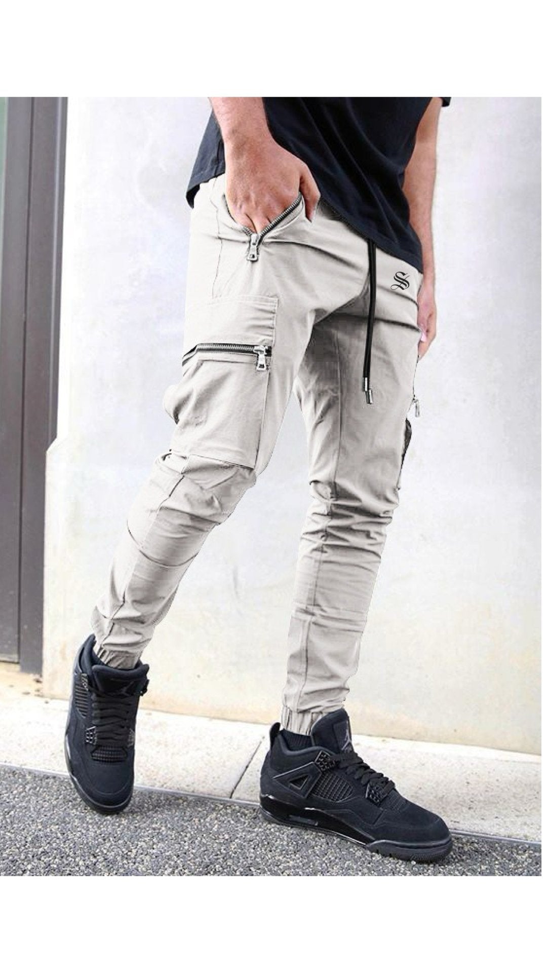 Qaban 6 - Cargo Pants for Men - Sarman Fashion - Wholesale Clothing Fashion Brand for Men from Canada