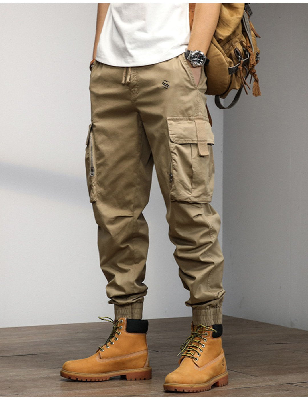 Qaban 7 - Cargo Pants for Men - Sarman Fashion - Wholesale Clothing Fashion Brand for Men from Canada