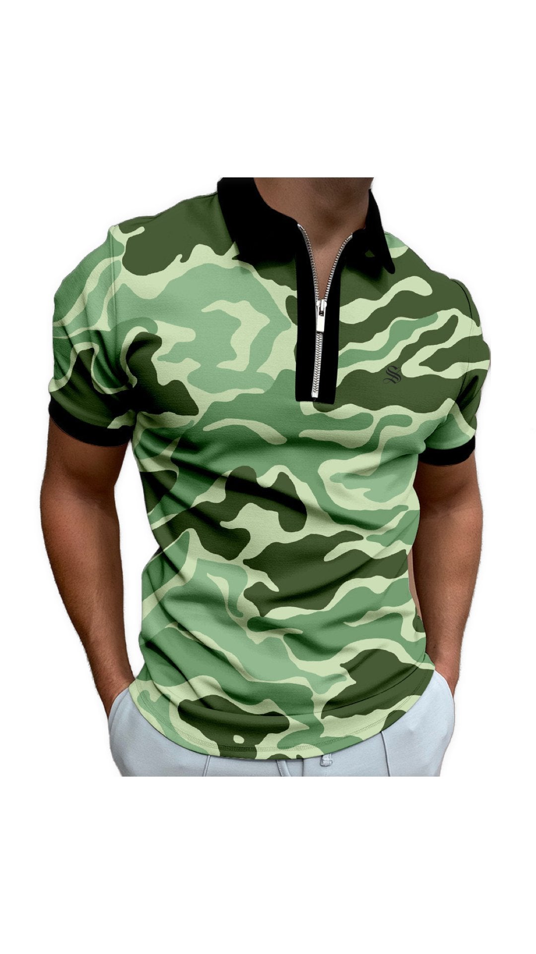 Qli - Polo Shirt for Men - Sarman Fashion - Wholesale Clothing Fashion Brand for Men from Canada