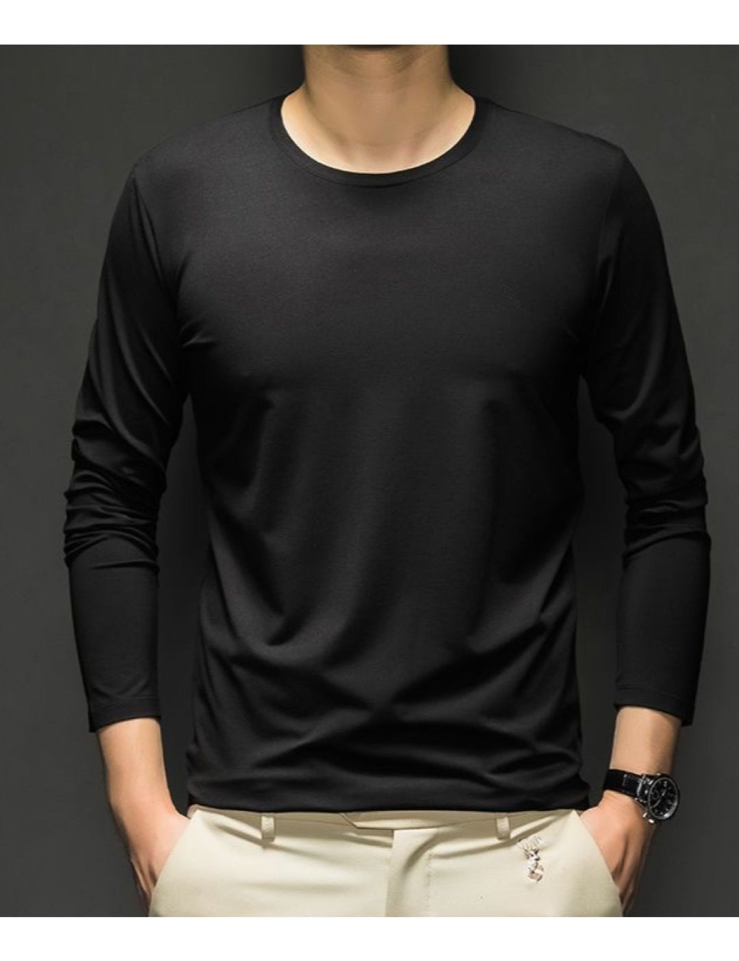 Qoka - Long Sleeve Shirt for Men - Sarman Fashion - Wholesale Clothing Fashion Brand for Men from Canada