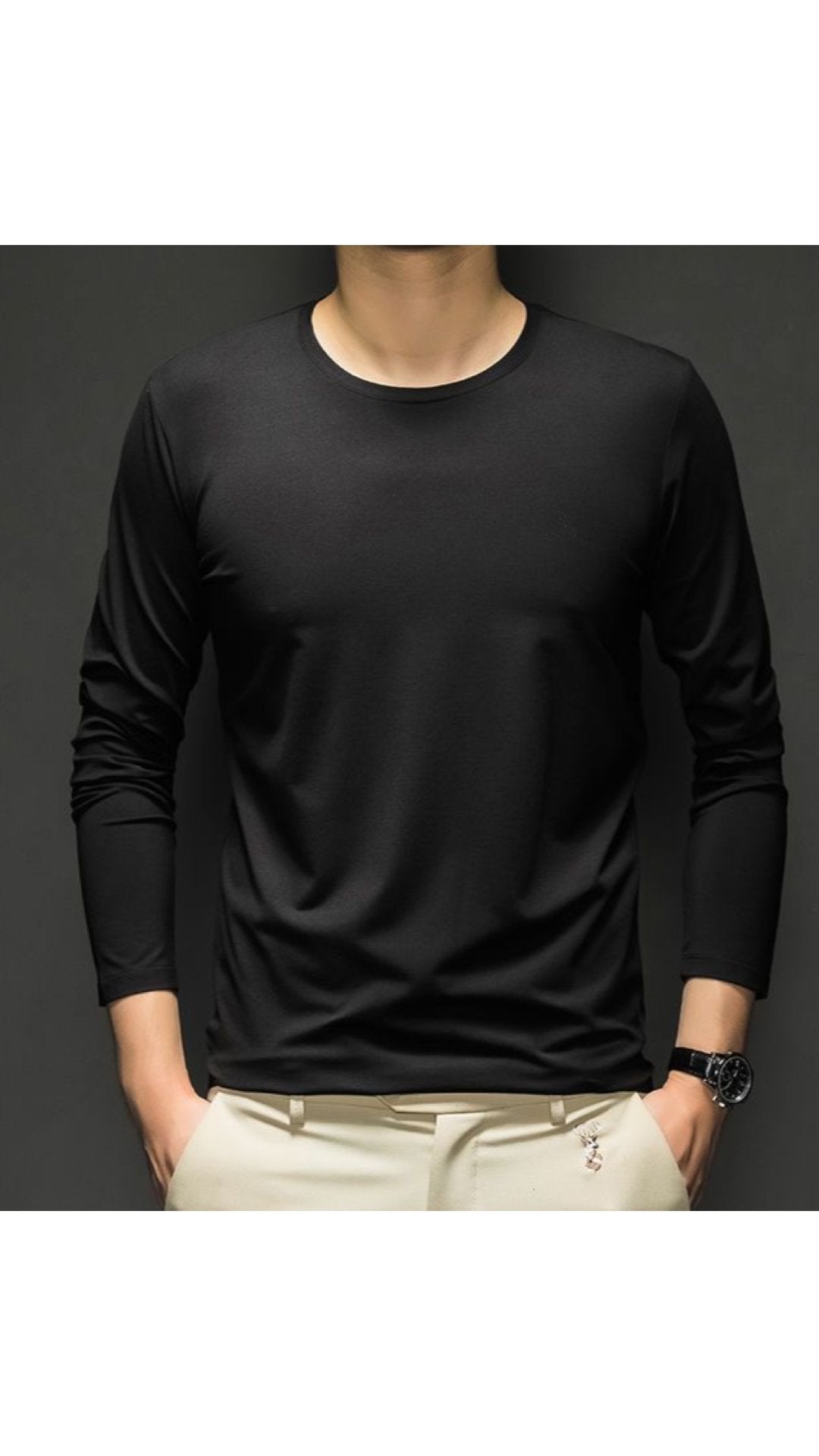 Qoka - Long Sleeve Shirt for Men - Sarman Fashion - Wholesale Clothing Fashion Brand for Men from Canada