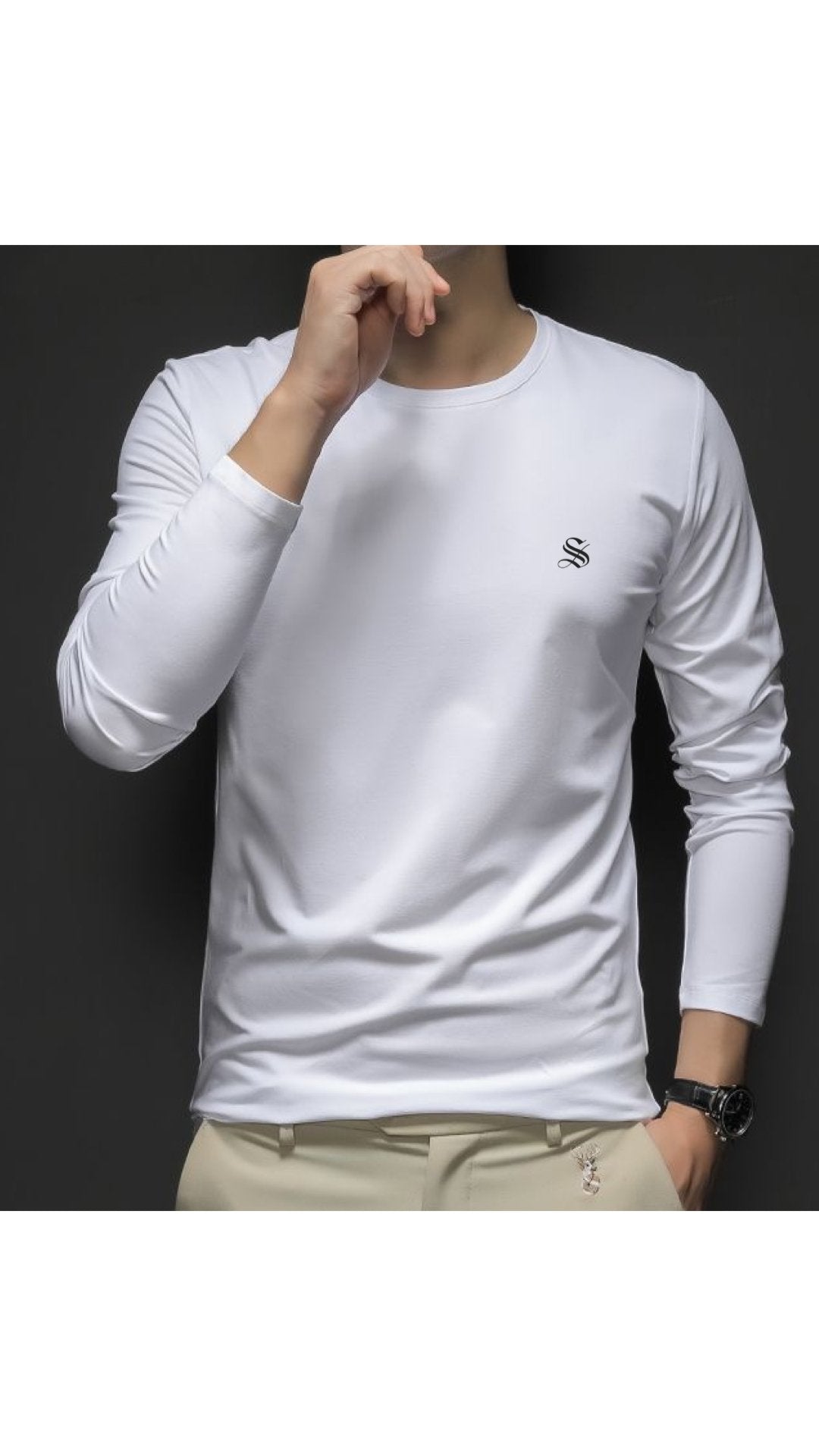 Qoka - Long Sleeve Shirt for Men - Sarman Fashion - Wholesale Clothing Fashion Brand for Men from Canada