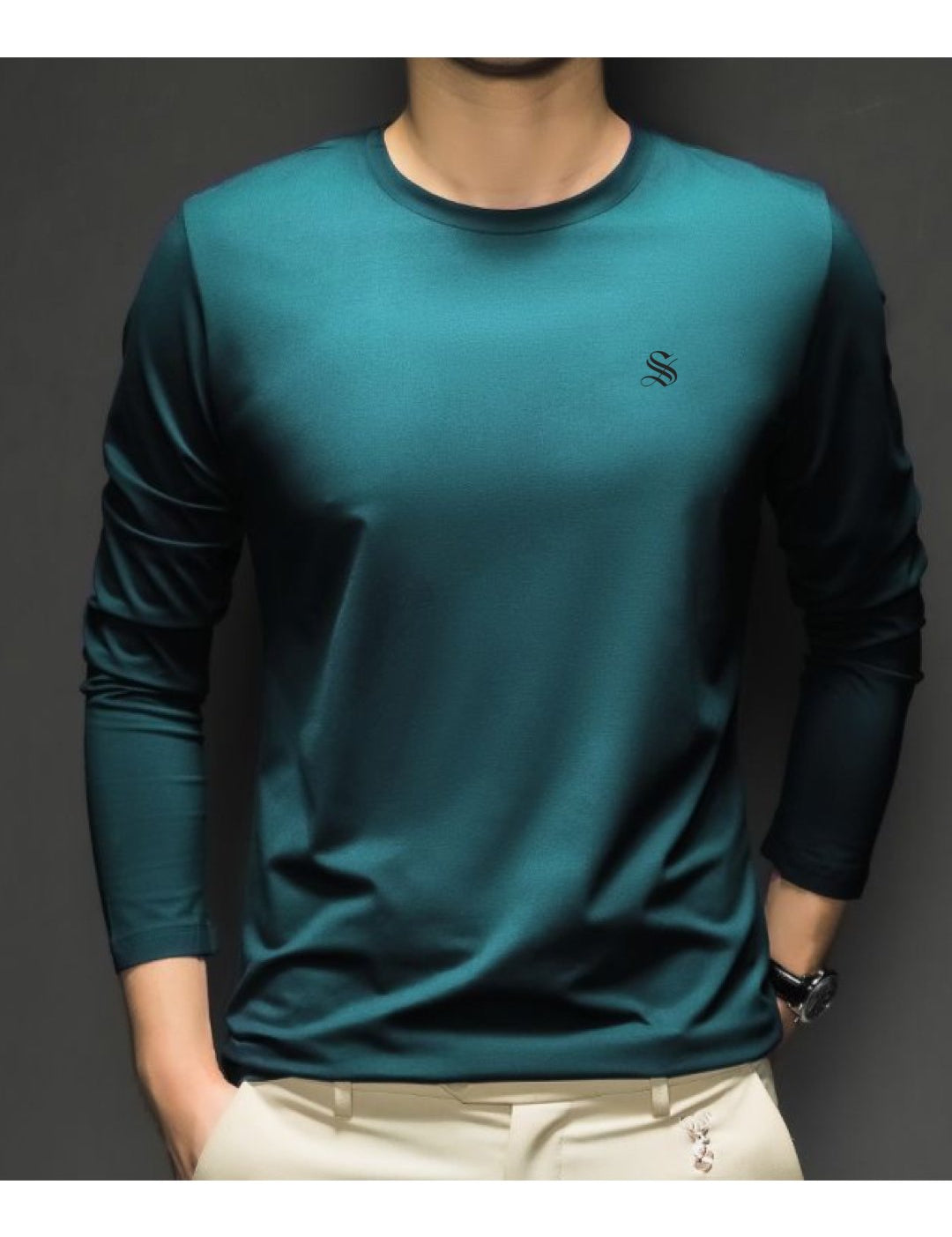 Qoka - Long Sleeve Shirt for Men - Sarman Fashion - Wholesale Clothing Fashion Brand for Men from Canada