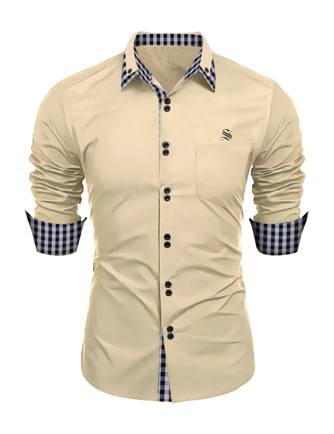 Quizman - Long Sleeves Shirt for Men - Sarman Fashion - Wholesale Clothing Fashion Brand for Men from Canada