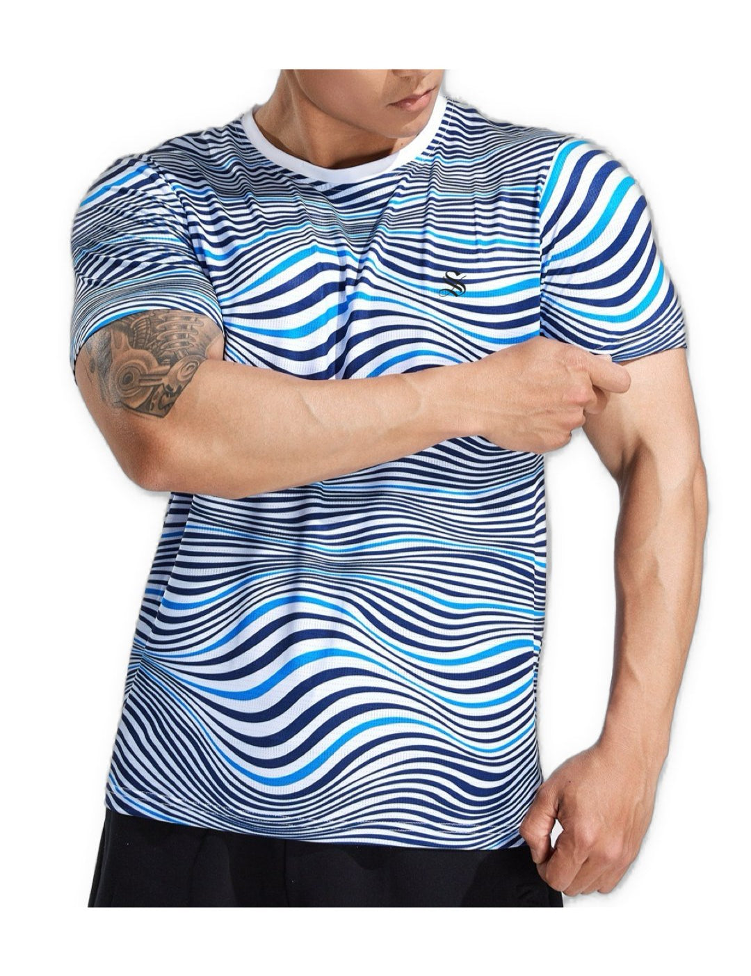 Qumo - T-Shirt for Men - Sarman Fashion - Wholesale Clothing Fashion Brand for Men from Canada