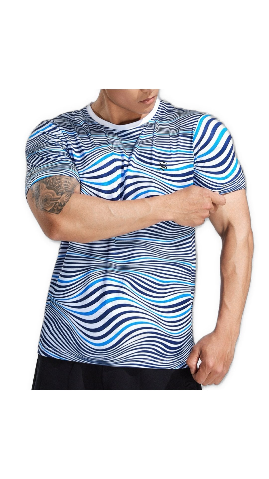 Qumo - T-Shirt for Men - Sarman Fashion - Wholesale Clothing Fashion Brand for Men from Canada