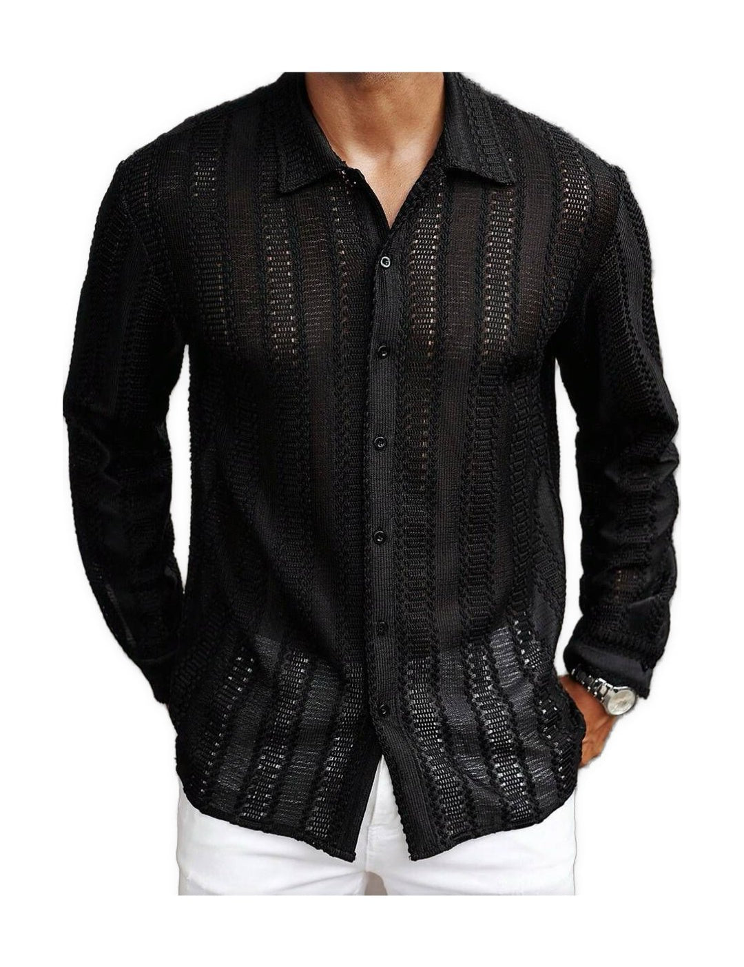 RAJZ - Long Sleeves Shirt for Men - Sarman Fashion - Wholesale Clothing Fashion Brand for Men from Canada