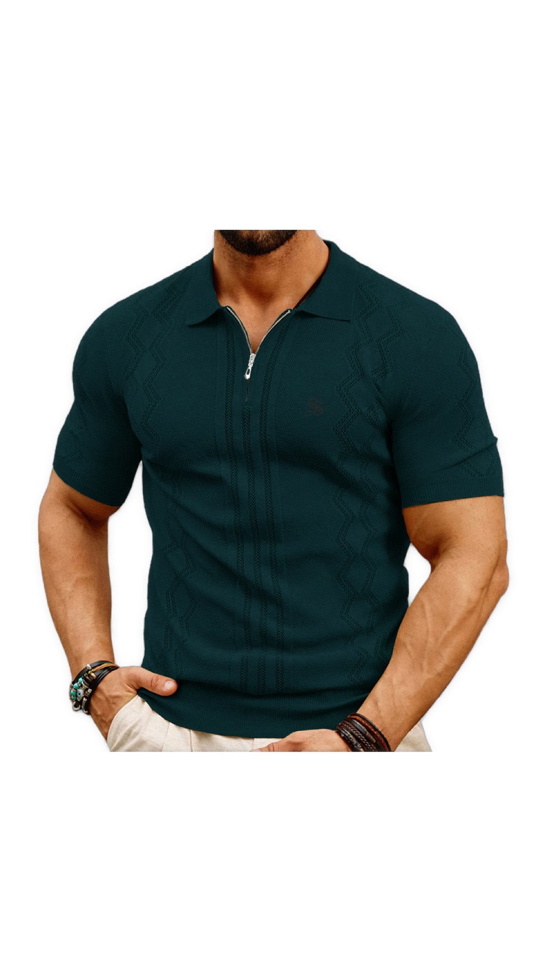 Resnika - Polo Shirt for Men - Sarman Fashion - Wholesale Clothing Fashion Brand for Men from Canada