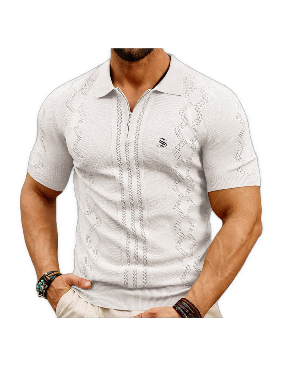 Resnika - Polo Shirt for Men - Sarman Fashion - Wholesale Clothing Fashion Brand for Men from Canada