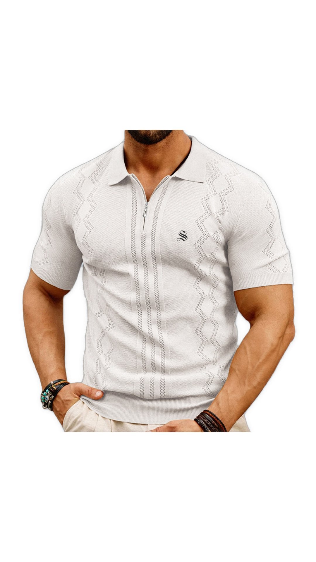 Resnika - Polo Shirt for Men - Sarman Fashion - Wholesale Clothing Fashion Brand for Men from Canada