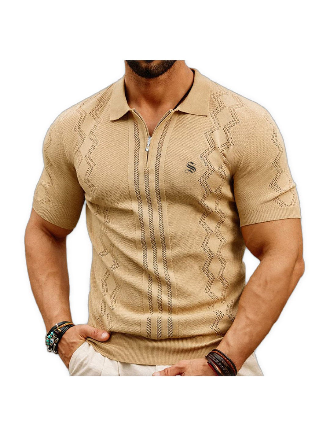 Resnika - Polo Shirt for Men - Sarman Fashion - Wholesale Clothing Fashion Brand for Men from Canada