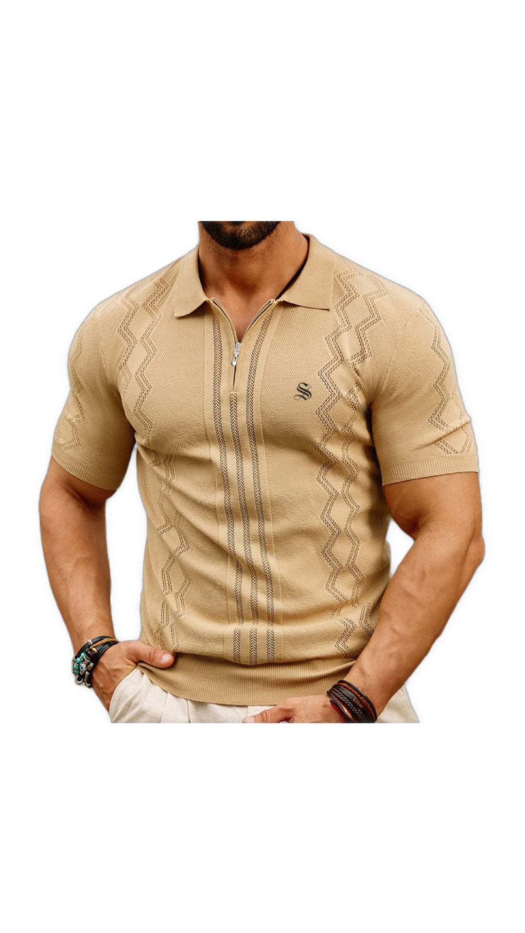 Resnika - Polo Shirt for Men - Sarman Fashion - Wholesale Clothing Fashion Brand for Men from Canada