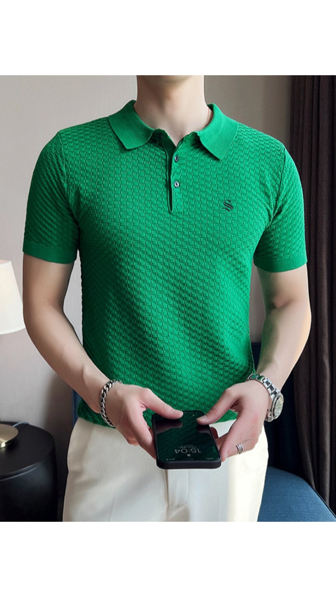 Ronny - Polo Shirt for Men - Sarman Fashion - Wholesale Clothing Fashion Brand for Men from Canada