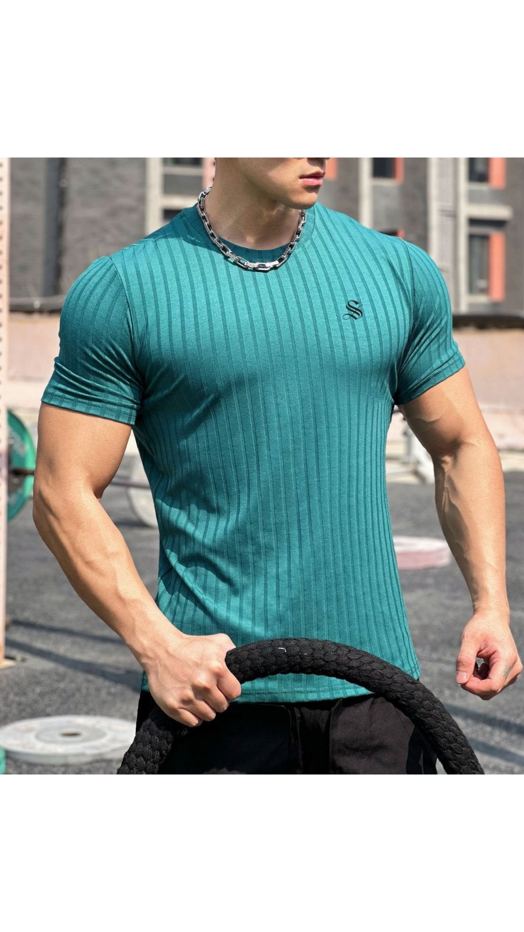 Ryzi 3 - T-Shirt for Men - Sarman Fashion - Wholesale Clothing Fashion Brand for Men from Canada