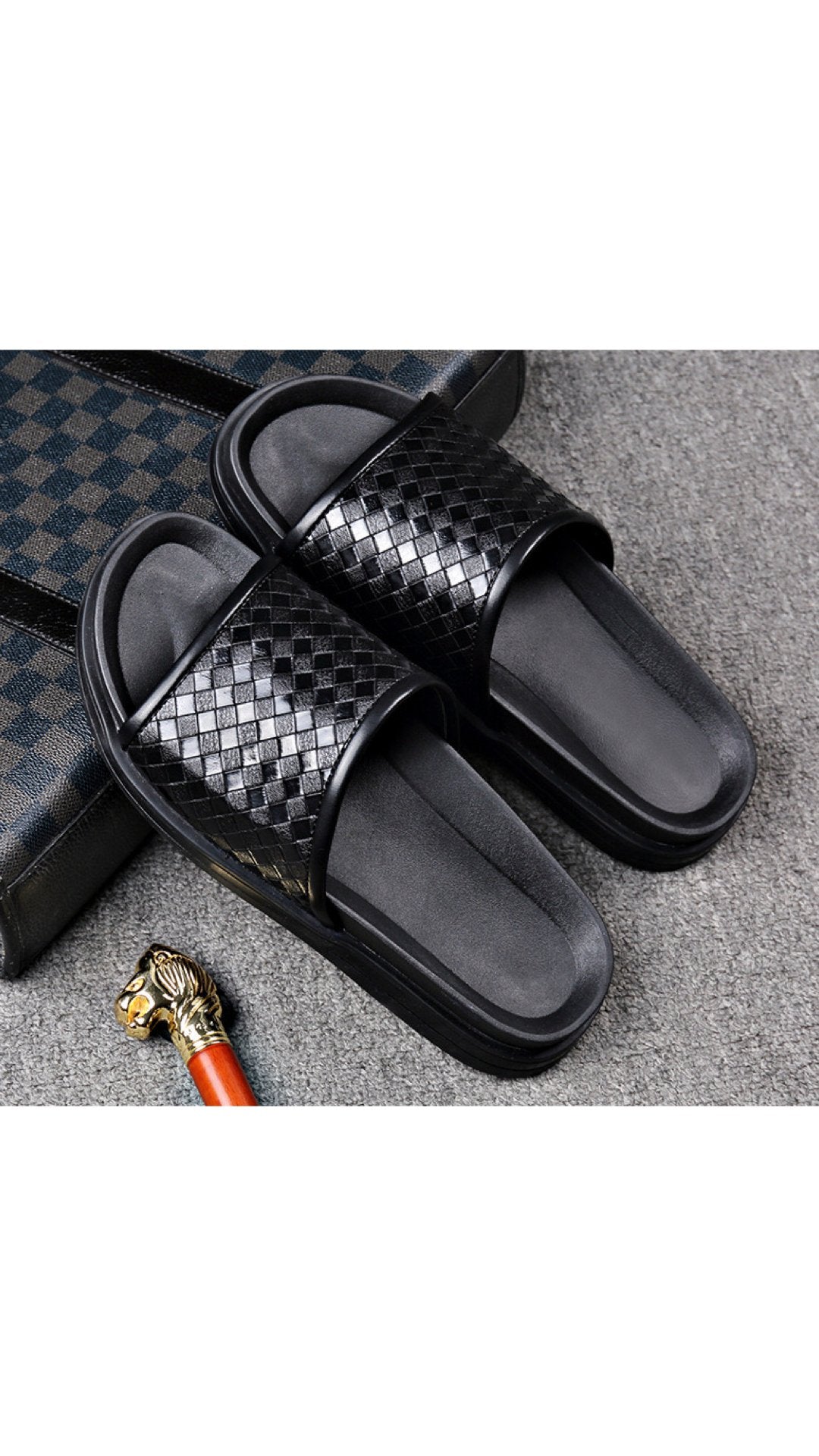 Sbin - Men’s Slippers Shoes - Sarman Fashion - Wholesale Clothing Fashion Brand for Men from Canada