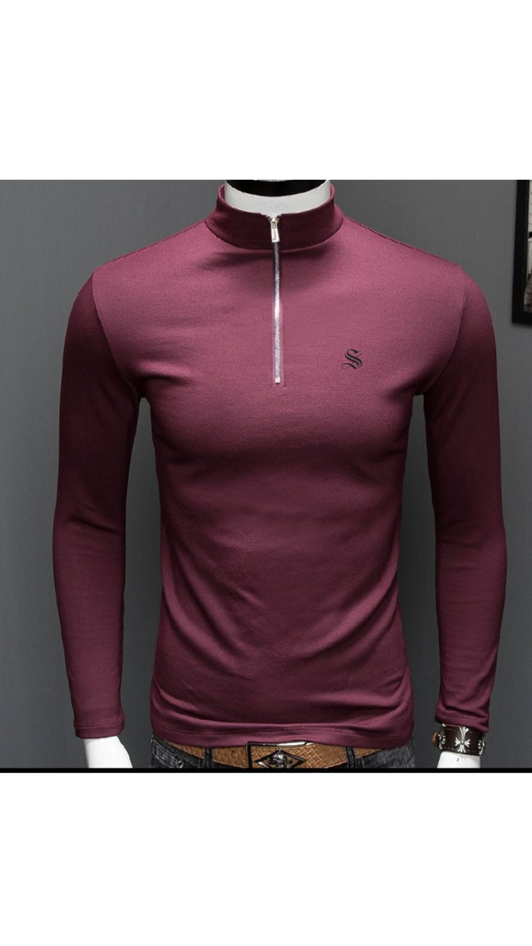 Siloma - Track Top for Men - Sarman Fashion - Wholesale Clothing Fashion Brand for Men from Canada