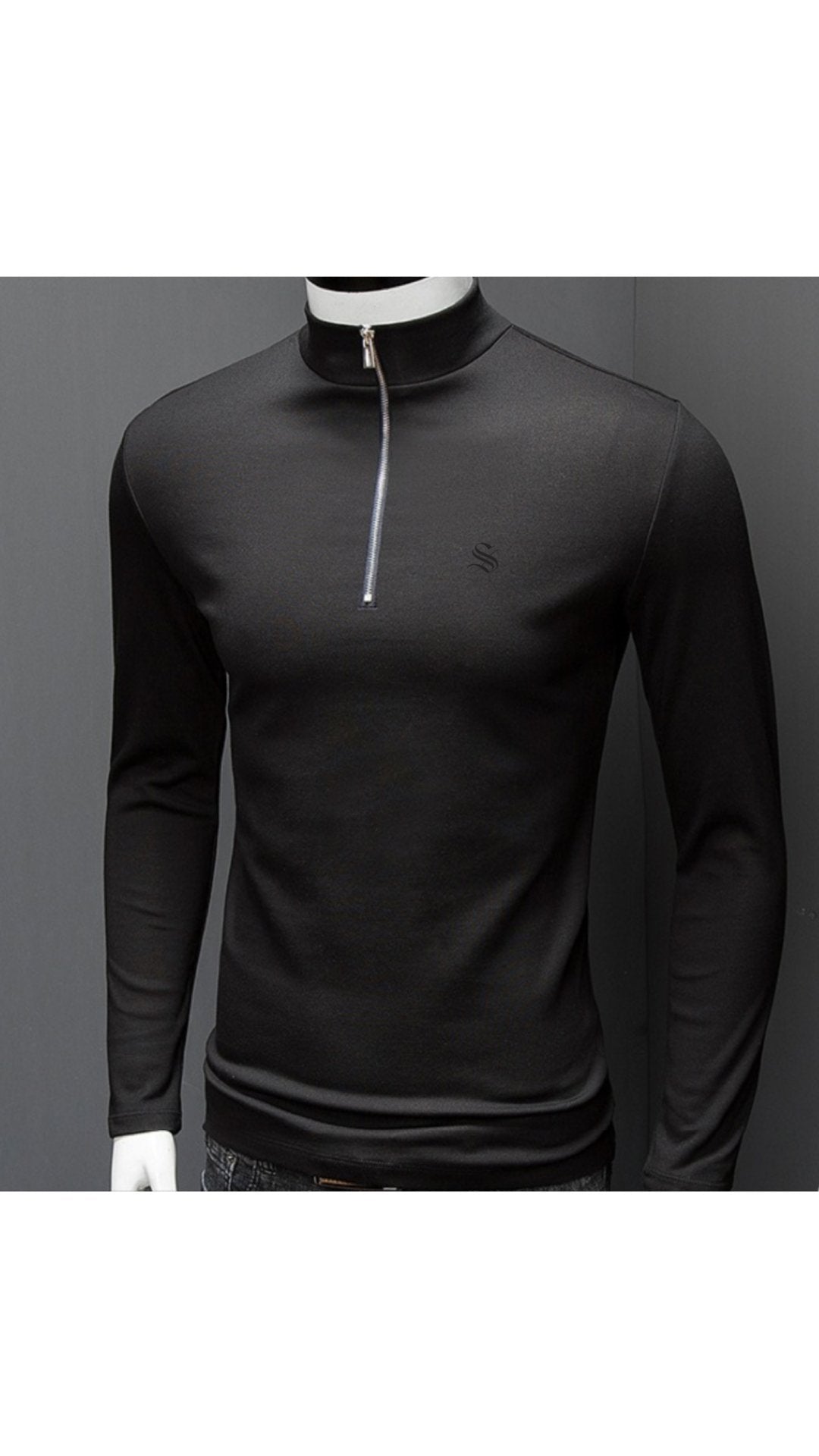 Siloma - Track Top for Men - Sarman Fashion - Wholesale Clothing Fashion Brand for Men from Canada