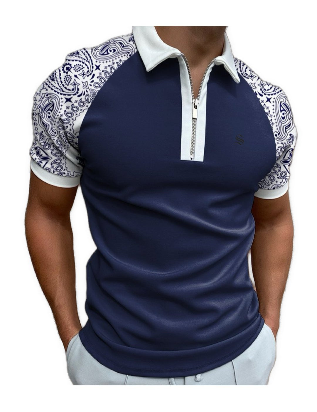 Siska - Polo Shirt for Men - Sarman Fashion - Wholesale Clothing Fashion Brand for Men from Canada