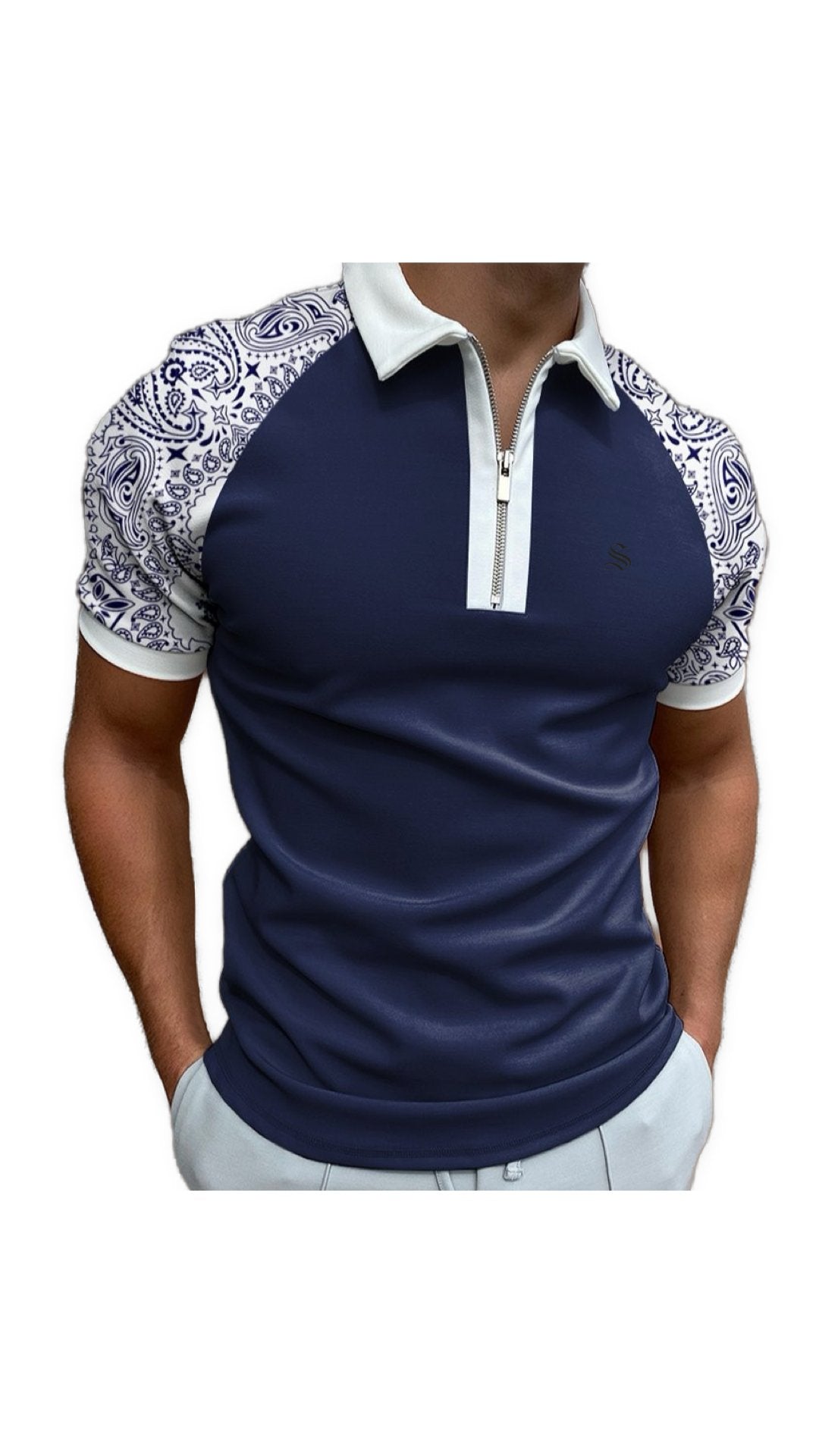 Siska - Polo Shirt for Men - Sarman Fashion - Wholesale Clothing Fashion Brand for Men from Canada