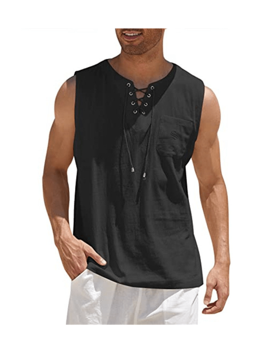 SKips - Tank Top for Men - Sarman Fashion - Wholesale Clothing Fashion Brand for Men from Canada