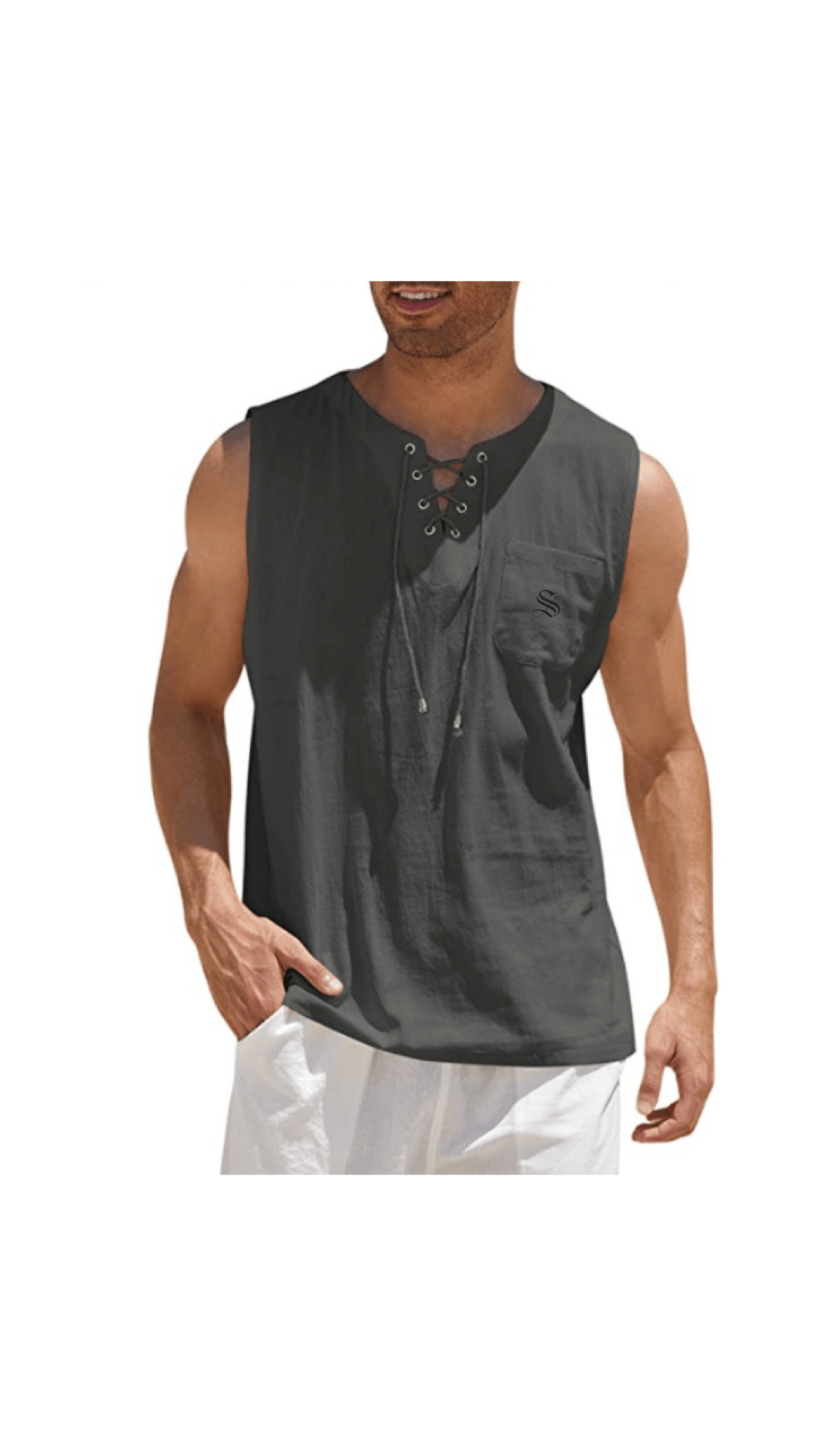 SKips - Tank Top for Men - Sarman Fashion - Wholesale Clothing Fashion Brand for Men from Canada