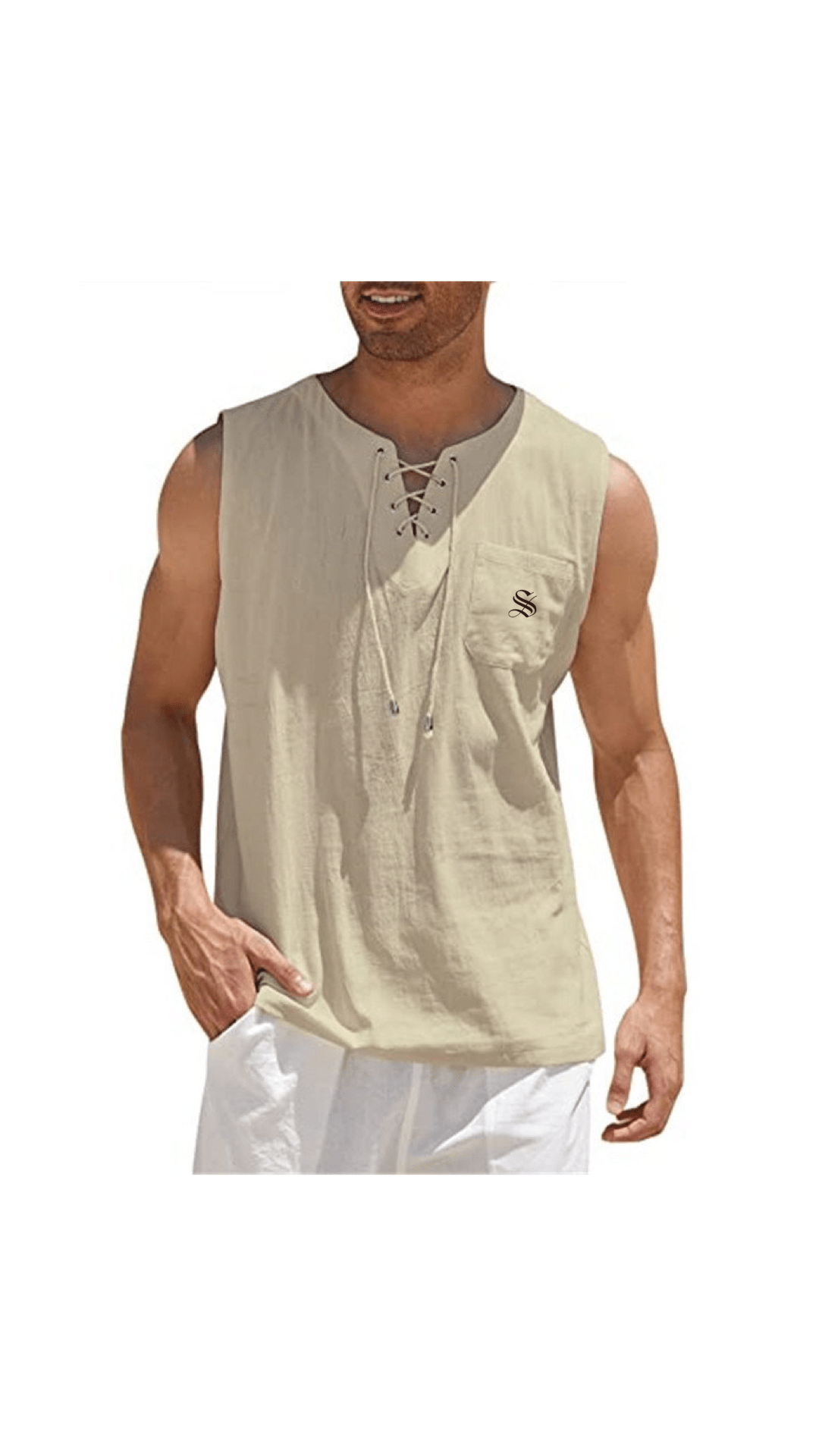 SKips - Tank Top for Men - Sarman Fashion - Wholesale Clothing Fashion Brand for Men from Canada