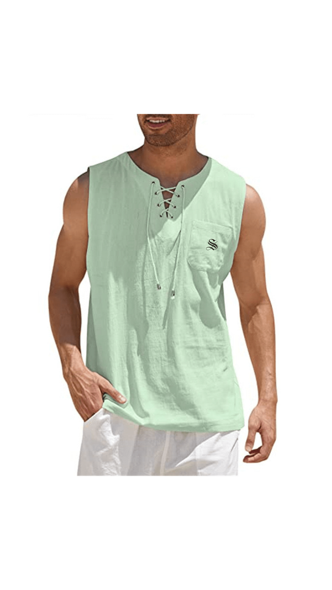 SKips - Tank Top for Men - Sarman Fashion - Wholesale Clothing Fashion Brand for Men from Canada