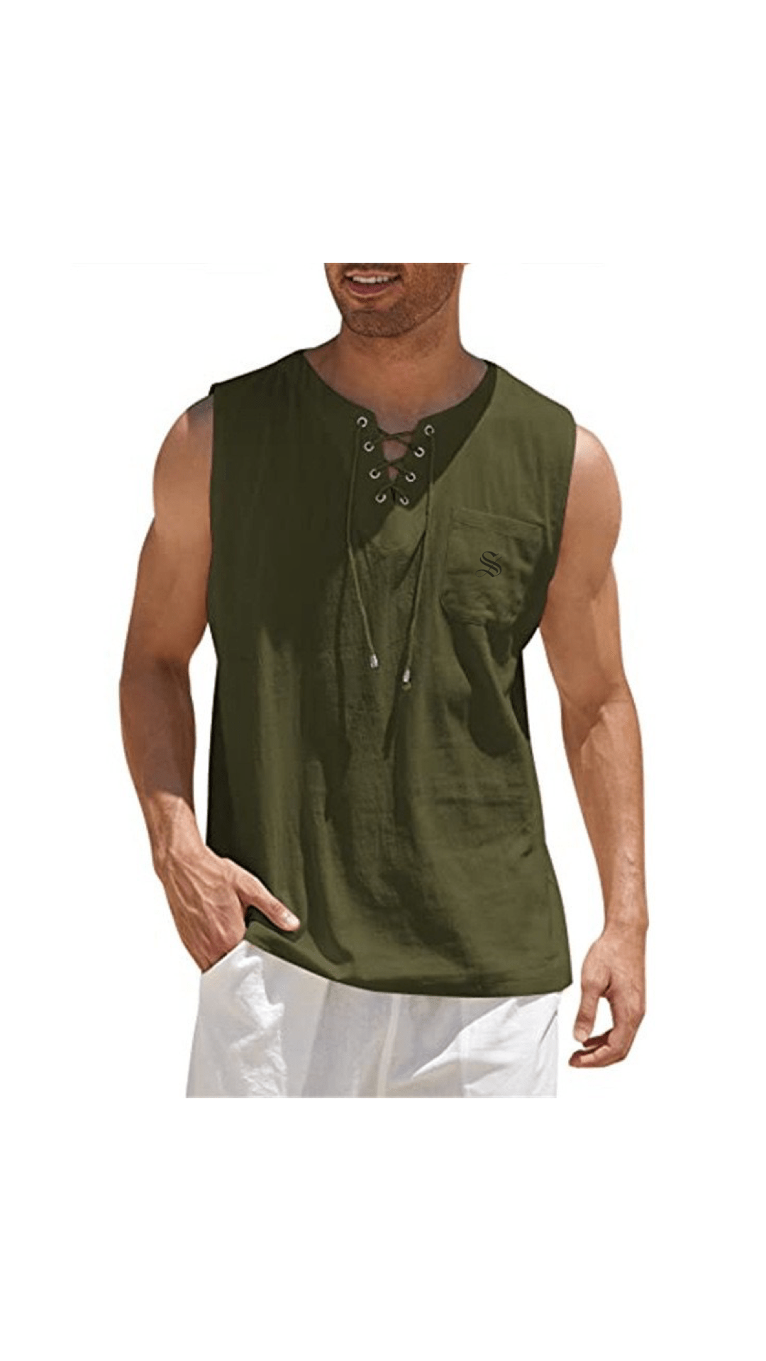 SKips - Tank Top for Men - Sarman Fashion - Wholesale Clothing Fashion Brand for Men from Canada