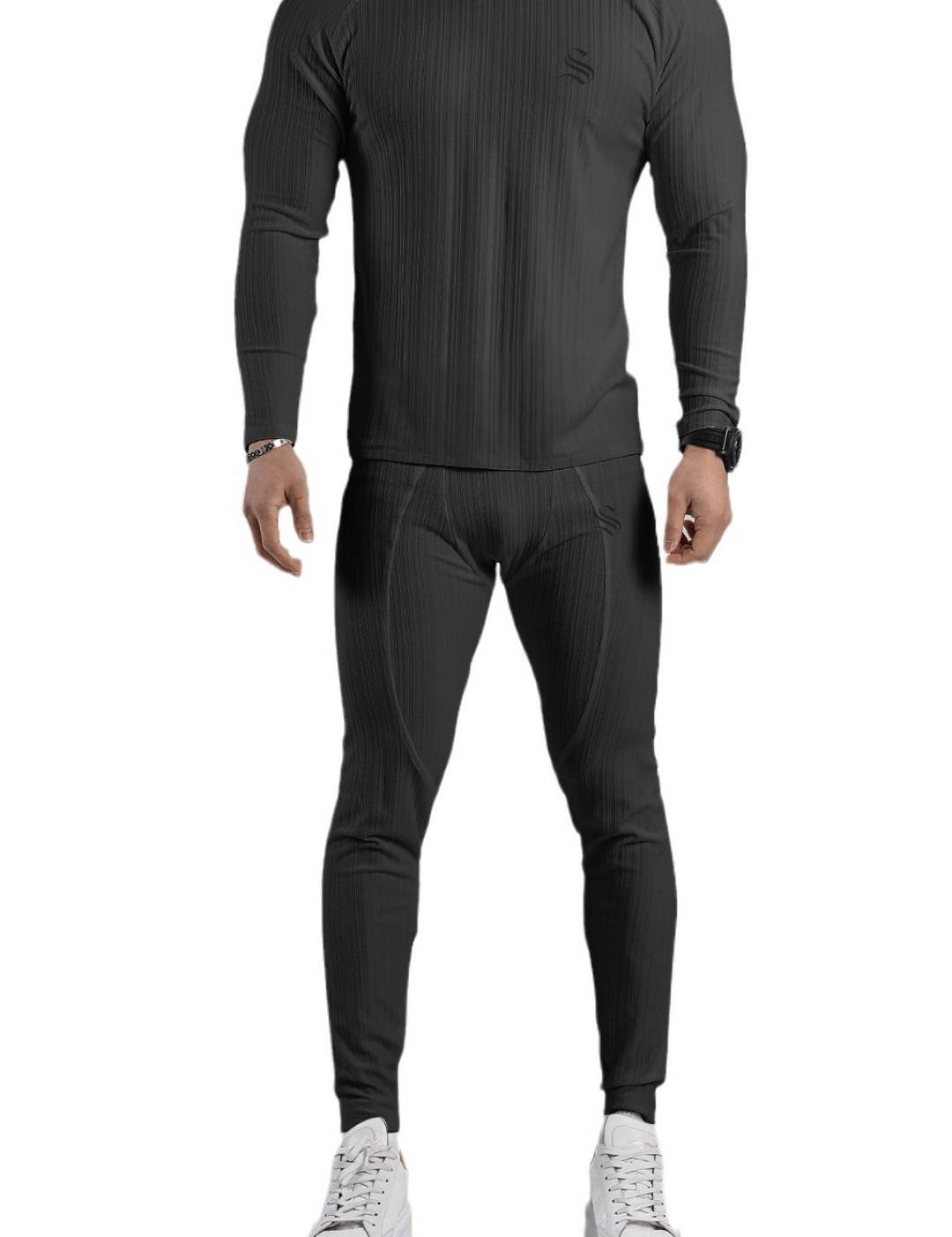 Sleeping - Complete Set Leggings & Long Sleeves Shirt for Men - Sarman Fashion - Wholesale Clothing Fashion Brand for Men from Canada