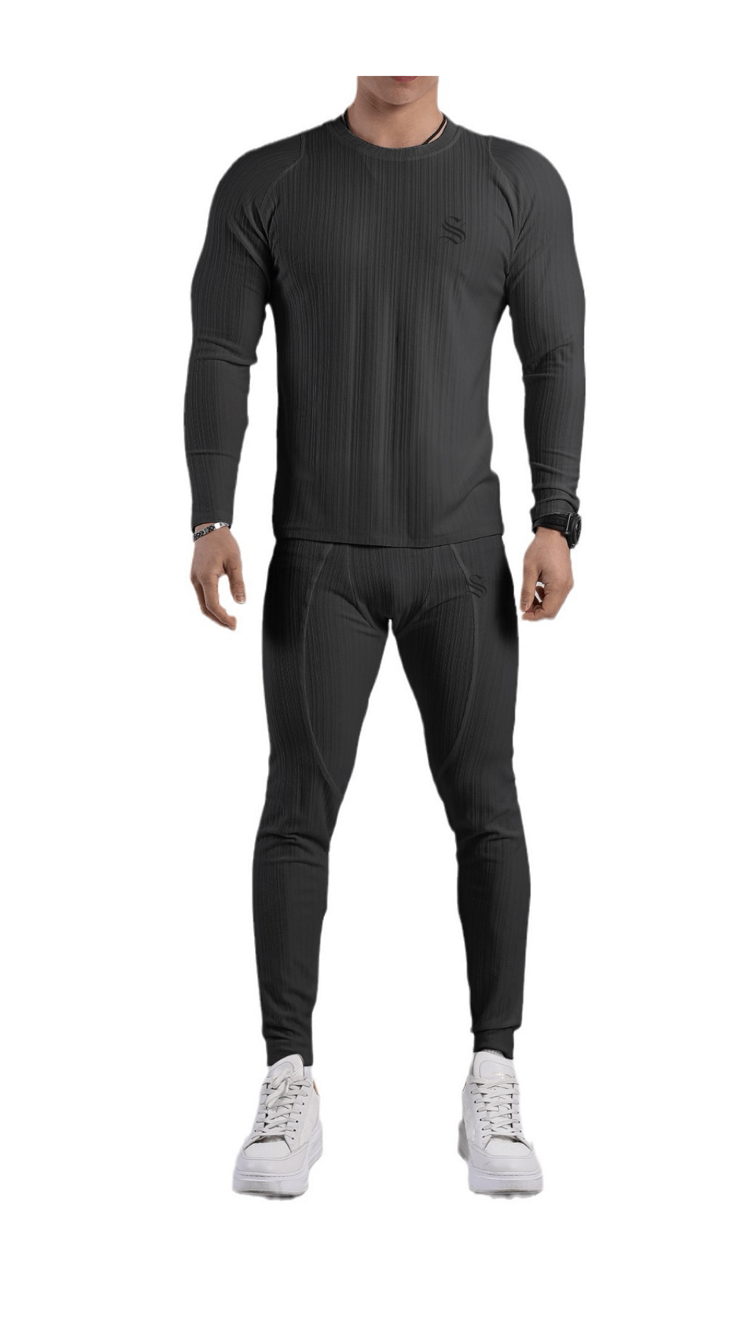 Sleeping - Complete Set Leggings & Long Sleeves Shirt for Men - Sarman Fashion - Wholesale Clothing Fashion Brand for Men from Canada