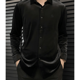 Smu - Velvet Shirt for Men - Sarman Fashion - Wholesale Clothing Fashion Brand for Men from Canada