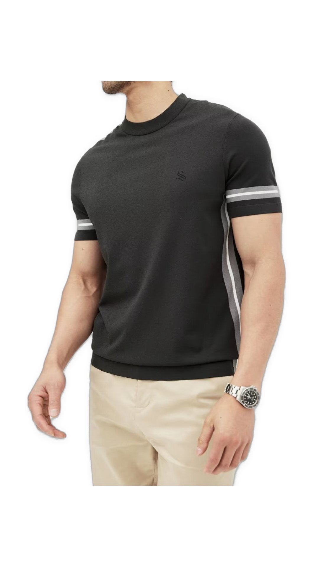 Soci - T-shirt for Men - Sarman Fashion - Wholesale Clothing Fashion Brand for Men from Canada