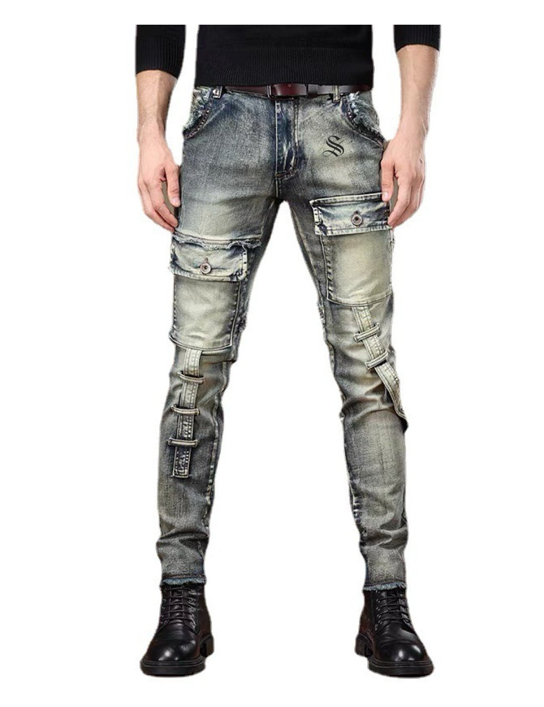 Stuahua hima 2 - Denim Jeans for Men - Sarman Fashion - Wholesale Clothing Fashion Brand for Men from Canada