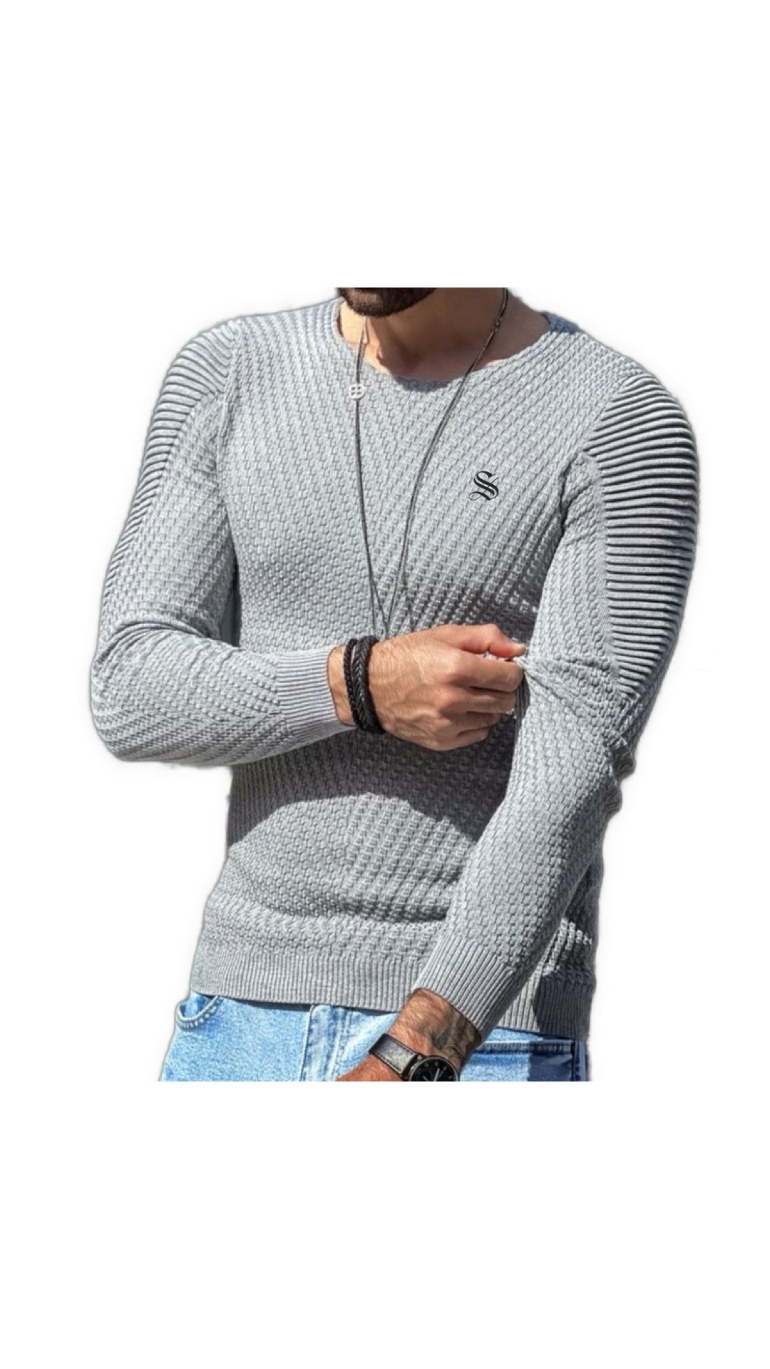 T3Trikes 4 - Long Sleeve Shirt for Men - Sarman Fashion - Wholesale Clothing Fashion Brand for Men from Canada