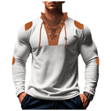 TangoMen 3 - Long Sleeves V - Neck Shirt for Men - Sarman Fashion - Wholesale Clothing Fashion Brand for Men from Canada