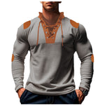 TangoMen 3 - Long Sleeves V - Neck Shirt for Men - Sarman Fashion - Wholesale Clothing Fashion Brand for Men from Canada