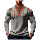 TangoMen 3 - Long Sleeves V - Neck Shirt for Men - Sarman Fashion - Wholesale Clothing Fashion Brand for Men from Canada