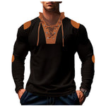 TangoMen 3 - Long Sleeves V - Neck Shirt for Men - Sarman Fashion - Wholesale Clothing Fashion Brand for Men from Canada