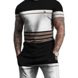 Tonal 5 - Complete Set T - Shirt & Shorts for Men - Sarman Fashion - Wholesale Clothing Fashion Brand for Men from Canada