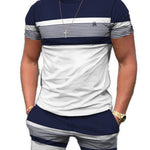 Tonal 6 - Complete Set T - Shirt & Shorts for Men - Sarman Fashion - Wholesale Clothing Fashion Brand for Men from Canada