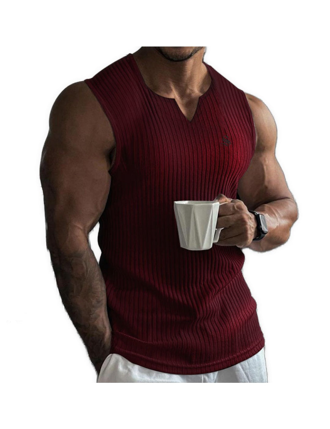 TP 77 - Tank Top for Men - Sarman Fashion - Wholesale Clothing Fashion Brand for Men from Canada